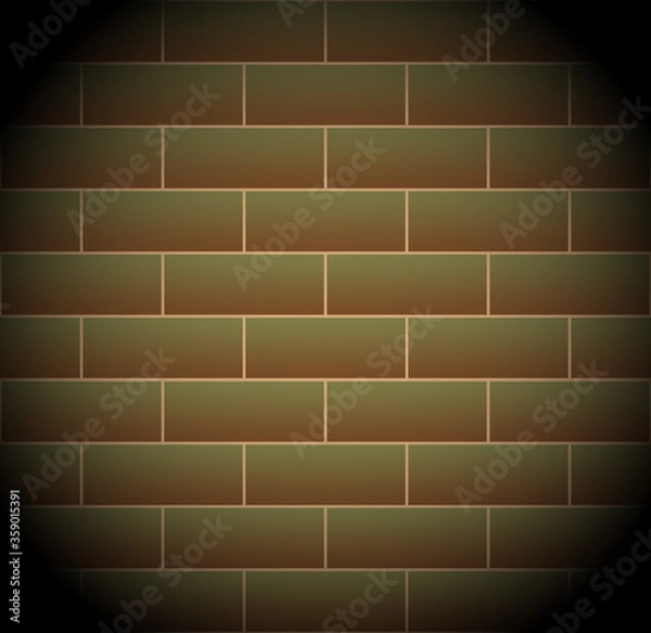 Fototapeta vector illustration of an abstract background with light