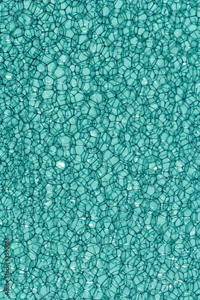 Fototapeta Bubble network background, closeup of foamed material