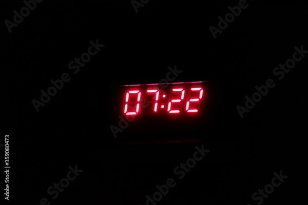 Obraz digital alarm clock
