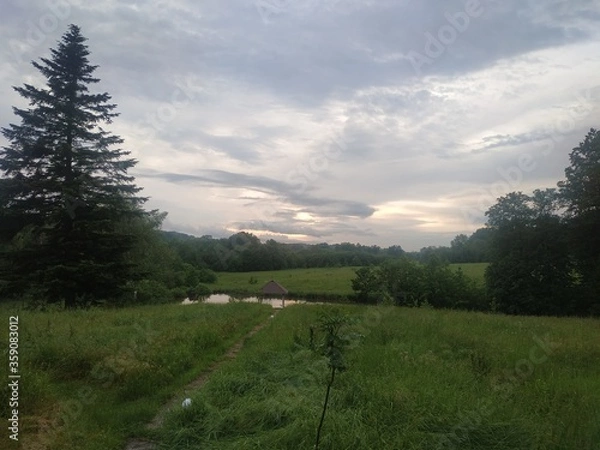 Obraz landscape in the mountains