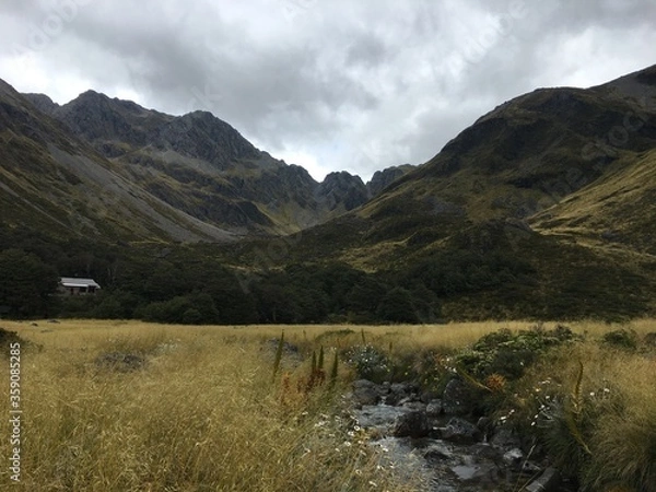 Obraz upper travers and gold field