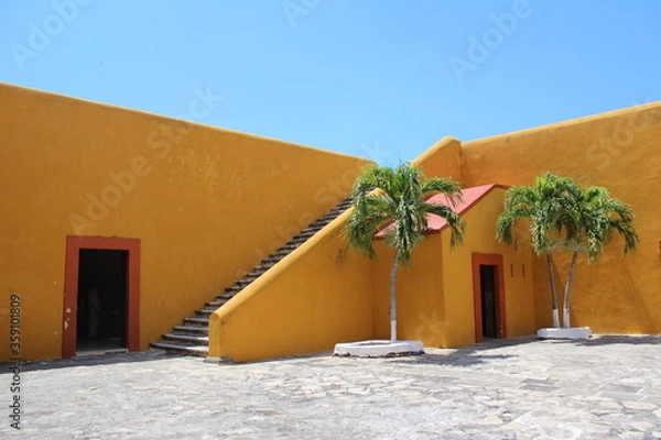 Obraz Muralla Campeche México