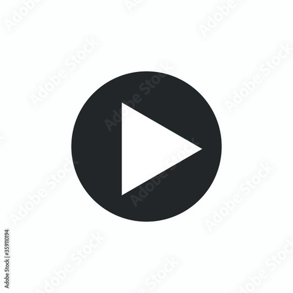 Fototapeta video player icon