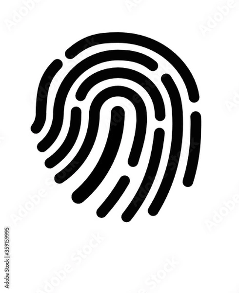 Obraz fingerprint