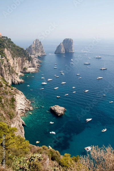 Obraz I Faraglioni di Capri