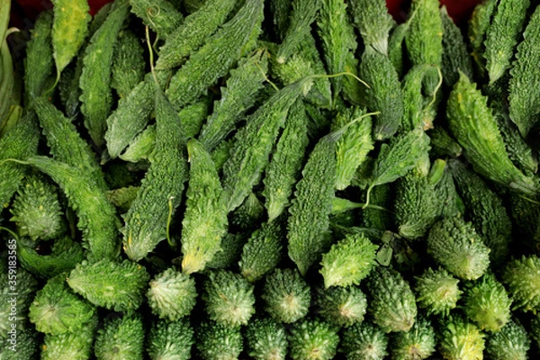 Fototapeta bitter gourd apple