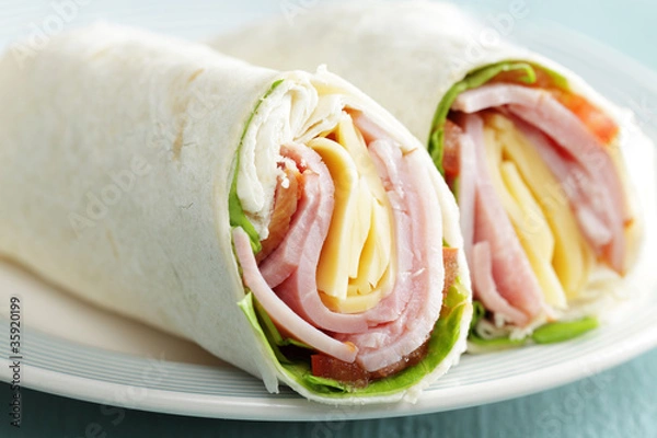 Fototapeta Roladki z tortilli