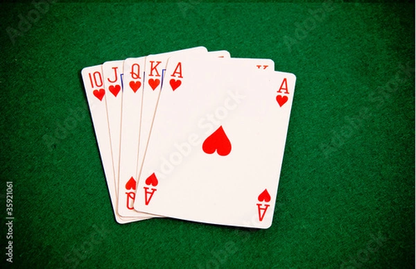 Fototapeta Playing cards