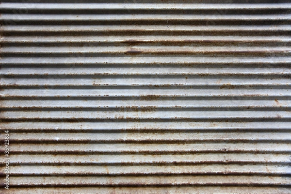 Obraz Rusty Shutter Horizontal