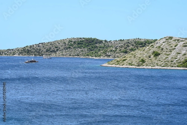 Fototapeta beach and blue sky