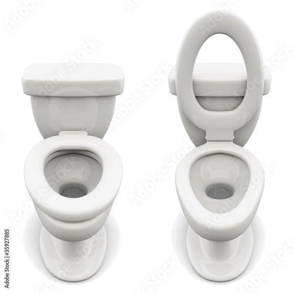 Fototapeta トイレ_開閉