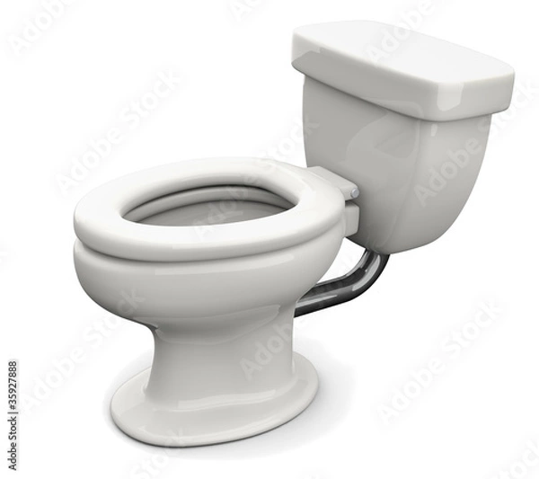 Obraz トイレ_斜め