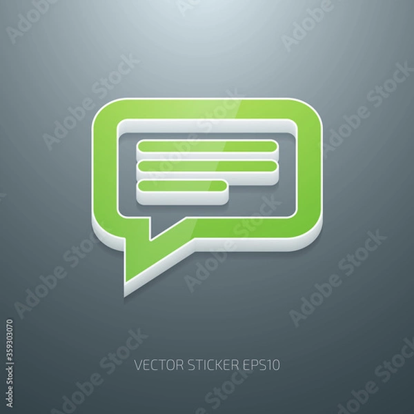 Obraz vector speech bubble