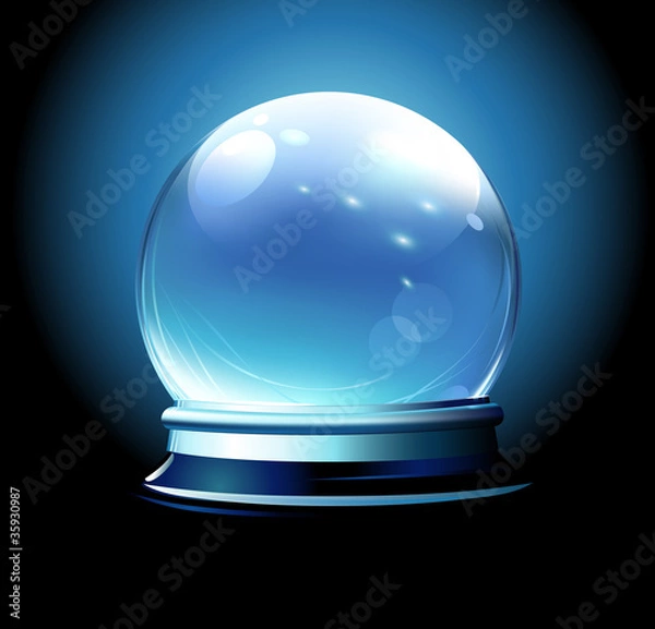 Obraz Kryształowa kula