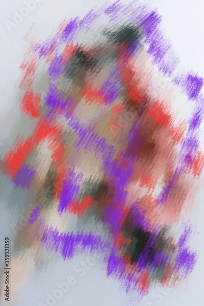 Obraz abstract colorful watercolor background