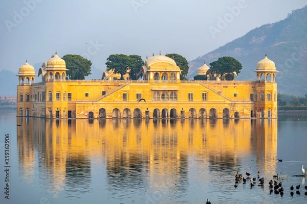 Obraz The view of Jal Mahal, Jaipur, Rajasthan, India