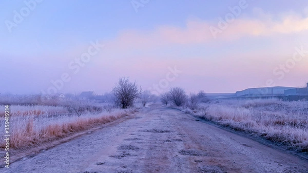 Obraz road in the snow