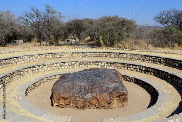 Fototapeta Hoba meteorite - the largest meteorite ever found