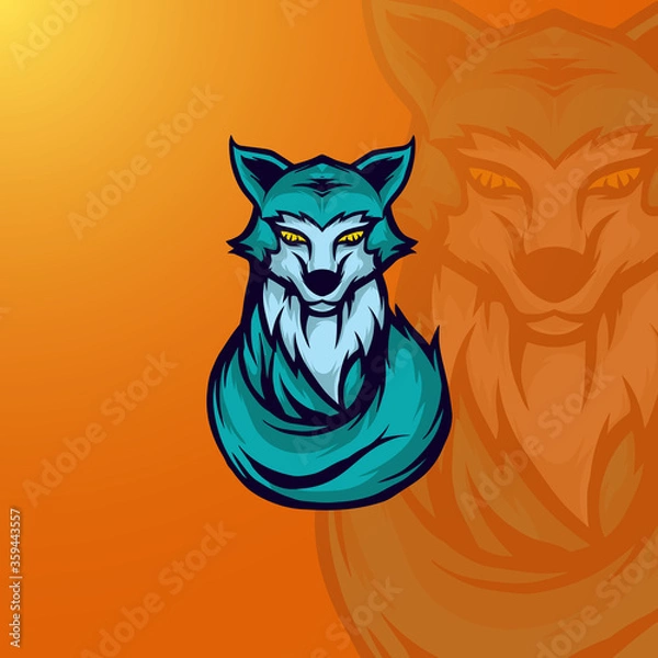 Obraz Wolf illustration