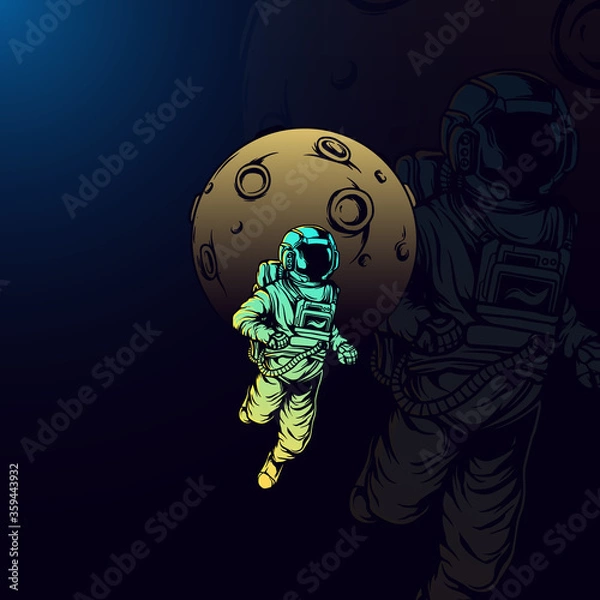 Obraz Astronaut Illustration