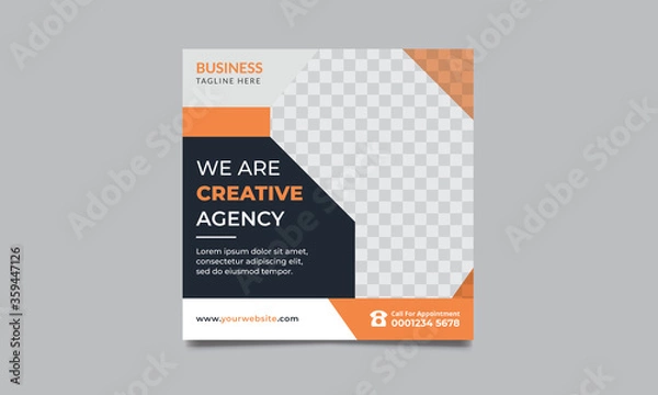 Fototapeta Editable minimal square banner template
Template details:
1080x1080 px
RGB
Fully editable - add your own text or images.