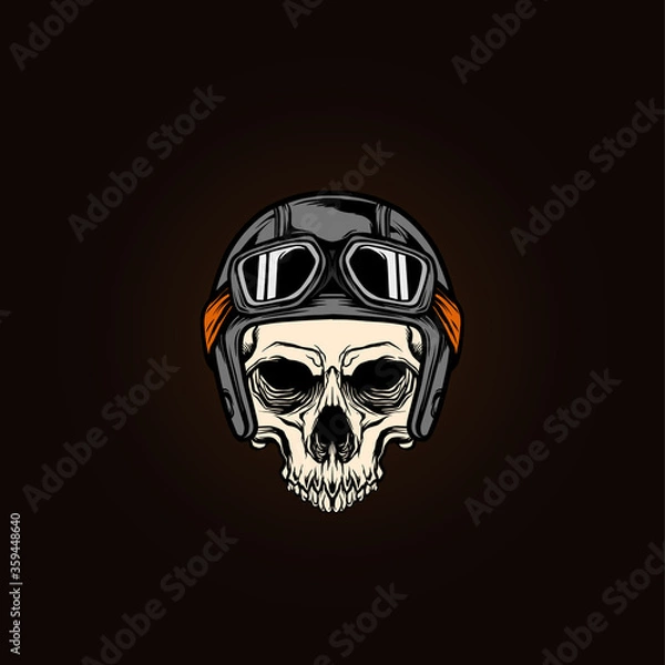 Obraz Skull Head Rider