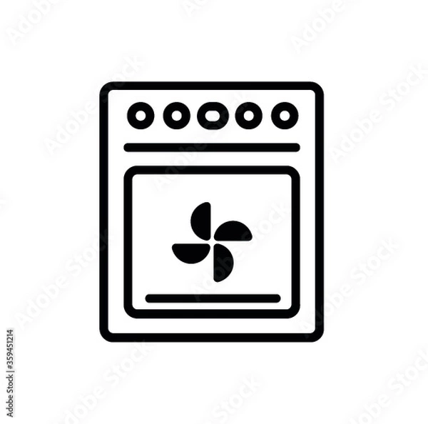 Obraz Oven vector illustration