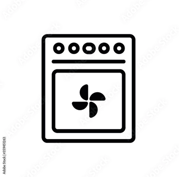 Obraz Oven vector illustration