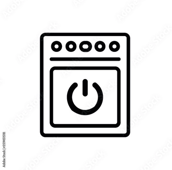Obraz Oven vector illustration