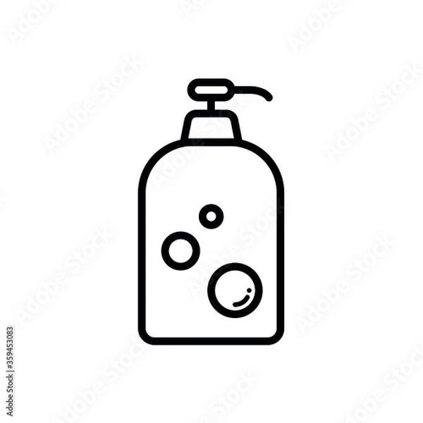 Obraz bottle of sampoo