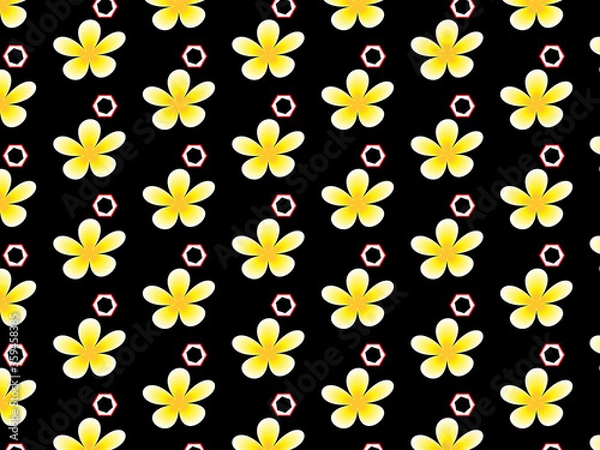 Obraz beautiful Seamless floral pattern background image ..