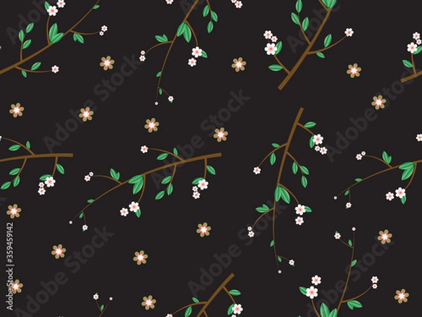Obraz beautiful Seamless floral pattern background image ..