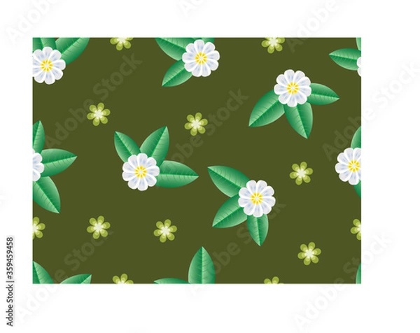 Obraz beautiful Seamless floral pattern background image ..