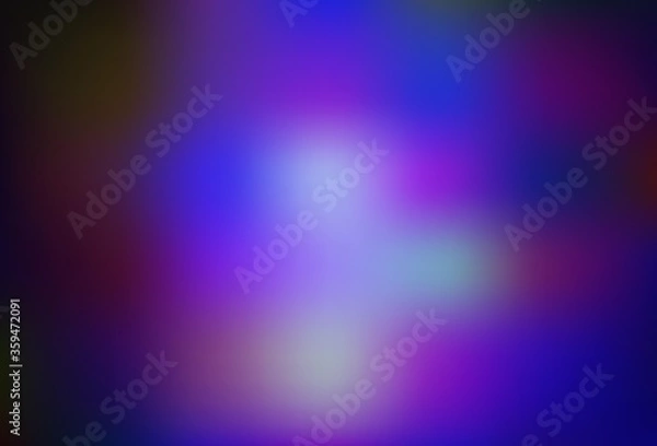 Fototapeta Dark Purple vector abstract blurred background.