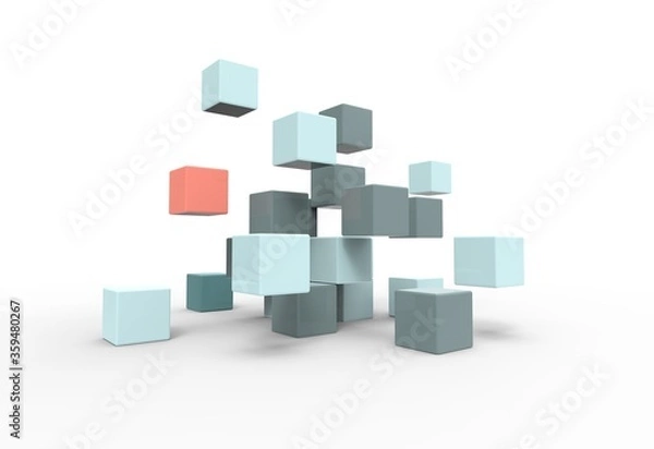 Obraz Cubo scomposto