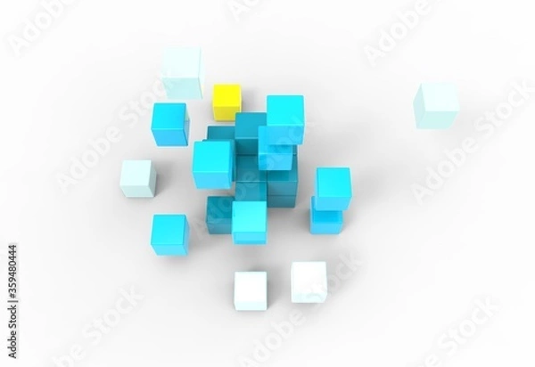 Obraz Cubo scomposto