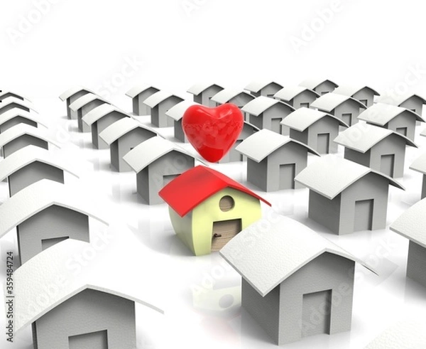 Obraz Casa del Cuore