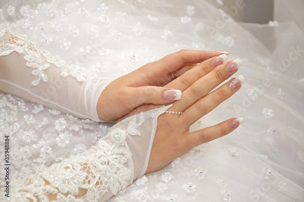 Obraz Bride hands