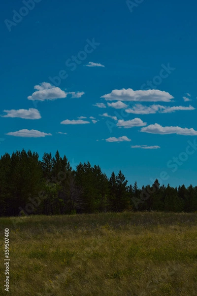 Fototapeta sky and clouds