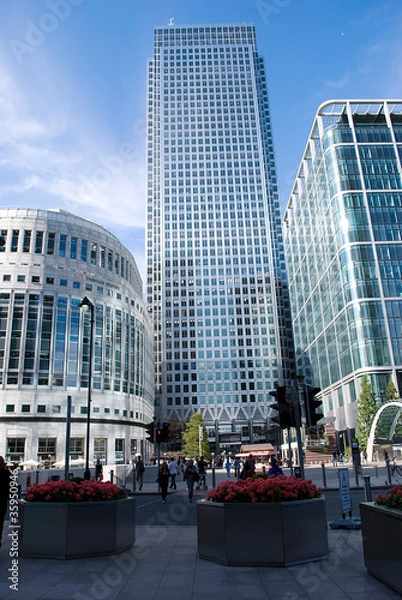 Obraz canary wharf