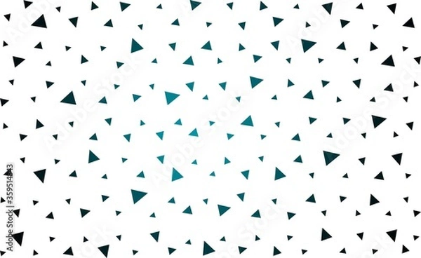 Obraz DARK BLUE vector  polygon abstract background. Modern abstract illustration with triangles. A new texture for your web site.