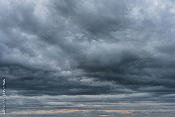 Obraz 怖い雰囲気の曇り空