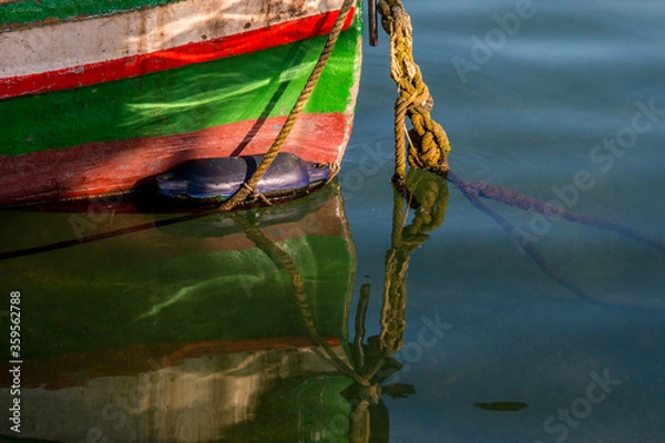 Obraz old fishing boat