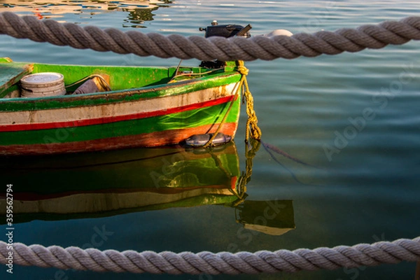 Obraz old fishing boat
