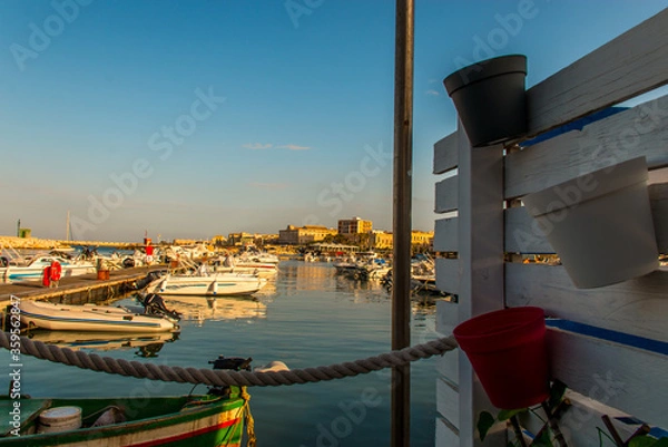 Obraz boats in the port