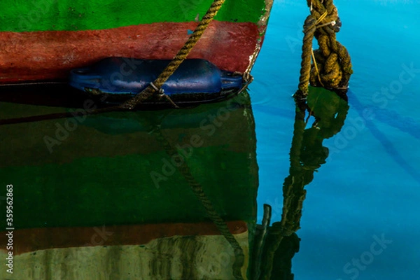 Obraz boat on the water