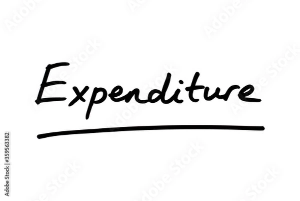 Fototapeta Expenditure