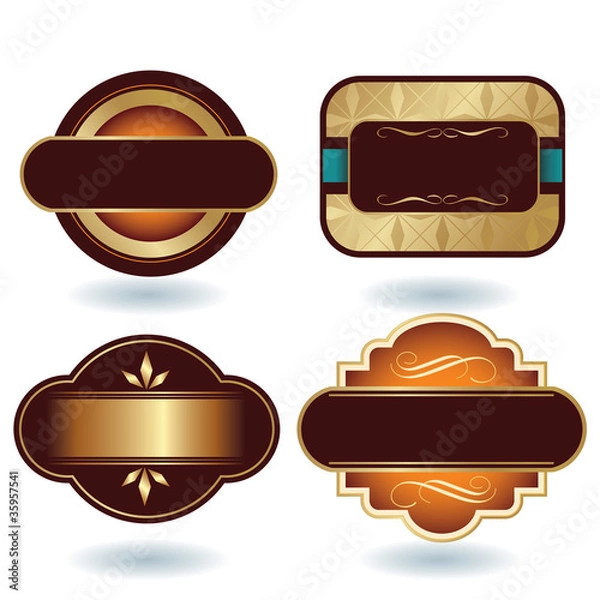 Obraz Chocolate Logo Template