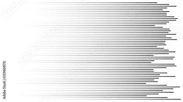 Obraz Speed lines background. Vector