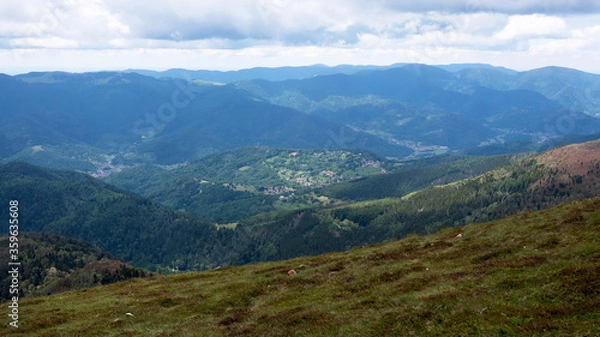 Fototapeta panorama of the Vosges